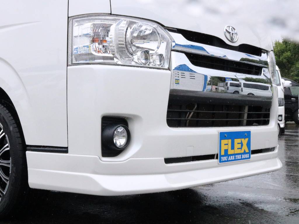 FLEXオリジナルフロントリップスポイラー！