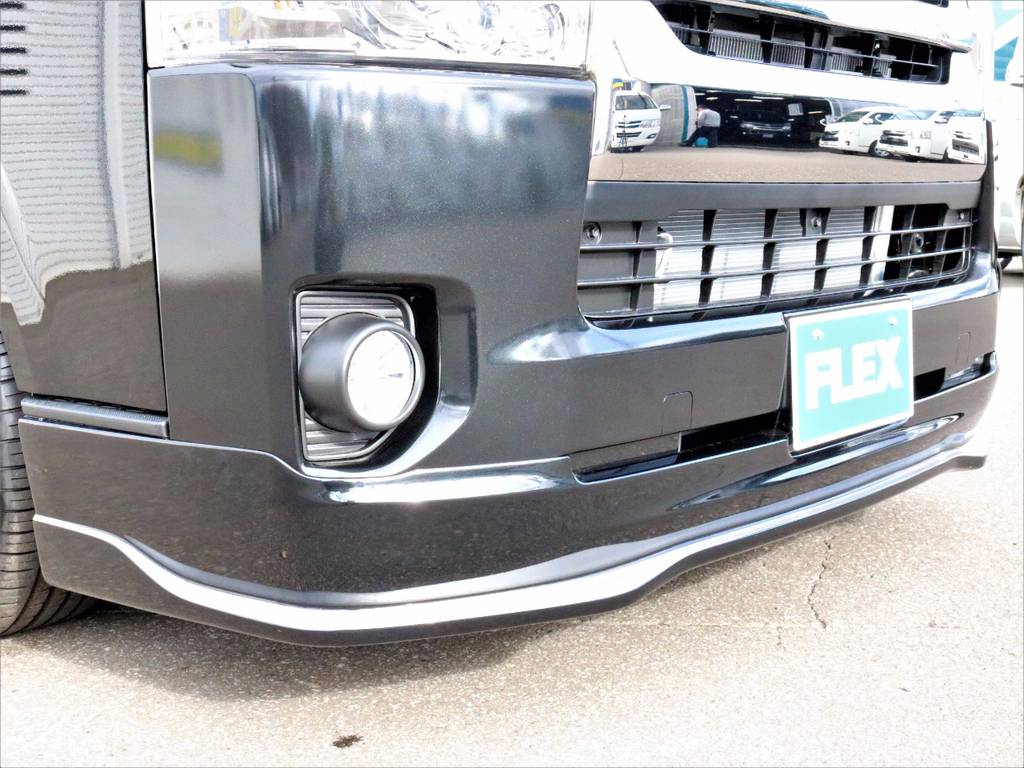 FLEXオリジナルフロントリップスポイラー　(塗分け塗装)