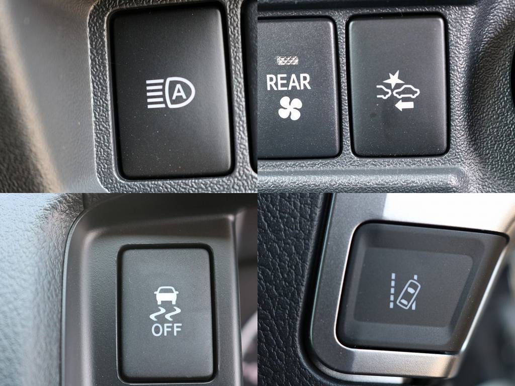 トヨタセーフティセンスP付です。長距離ドライブも安心安全の装備です！