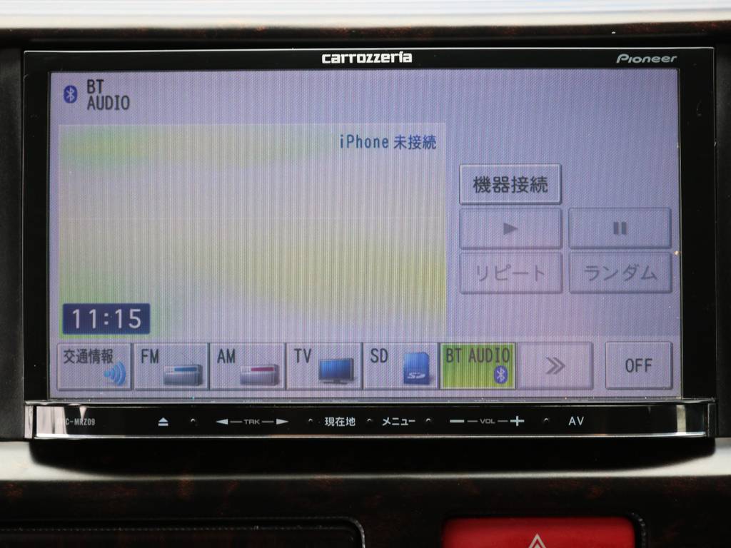 フルセグＴＶ対応！BluetoothMusic対応！