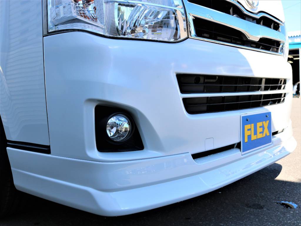 新品ＦＬＥＸオリジナル【DelfinoLine】フロントリップスポイラー！