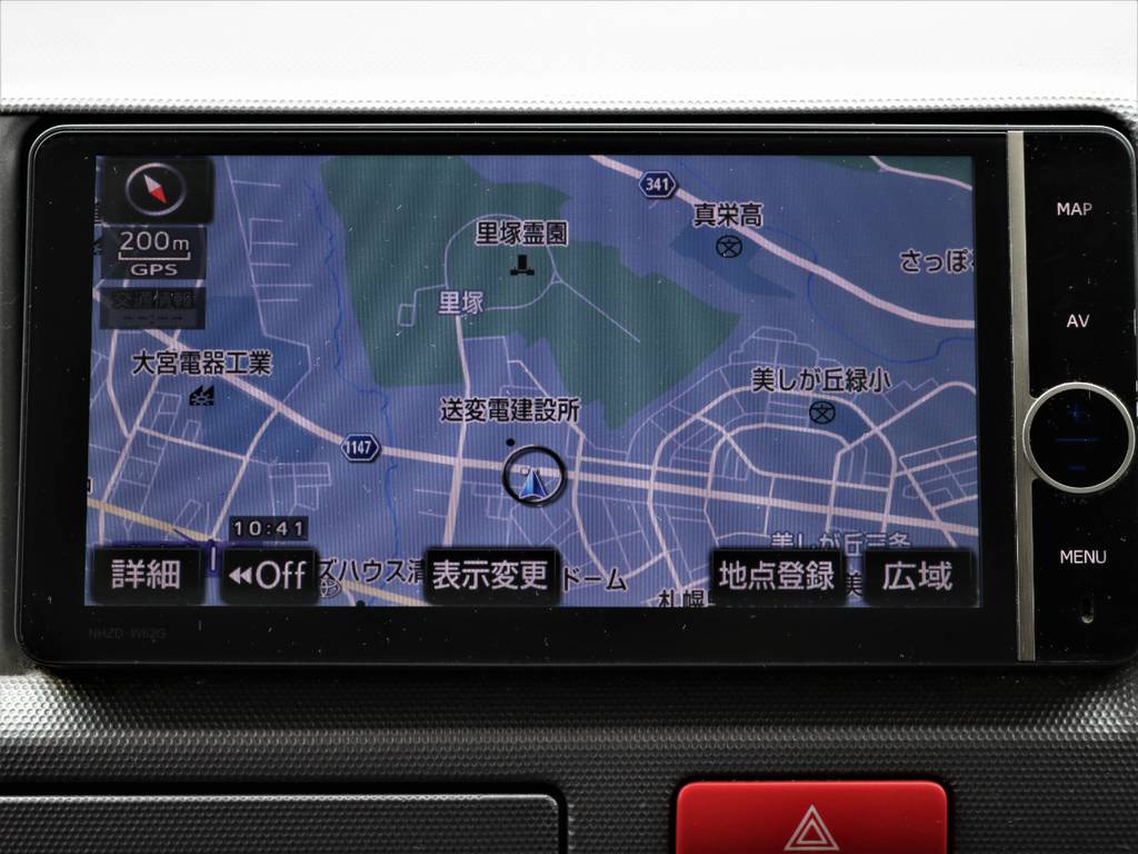 純正ＨＤＤナビ！