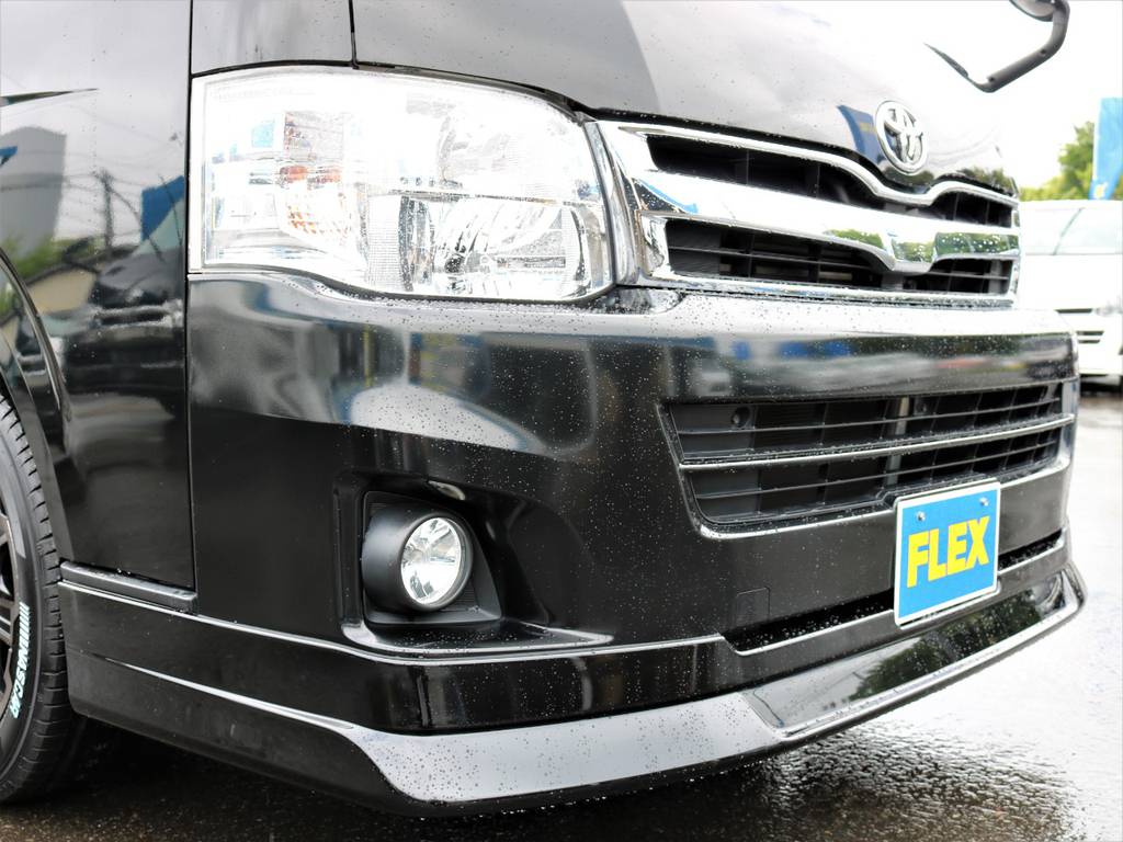 新品フレックスオリジナル【DelfinoLine】フロントリップスポイラー！