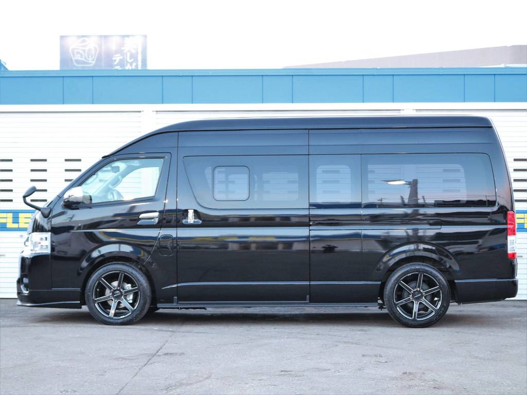 【T】当時物★激レア★ハイエース パールネイビーブルー VANNING★レトロ トヨタ ハイエースバン 3.0 スーパーGL ダークプライム ワイド