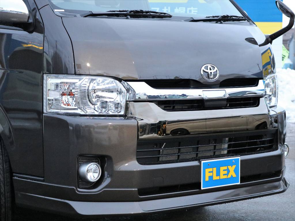 FLEXオリジナルDelfinoLineフロントリップスポイラー！