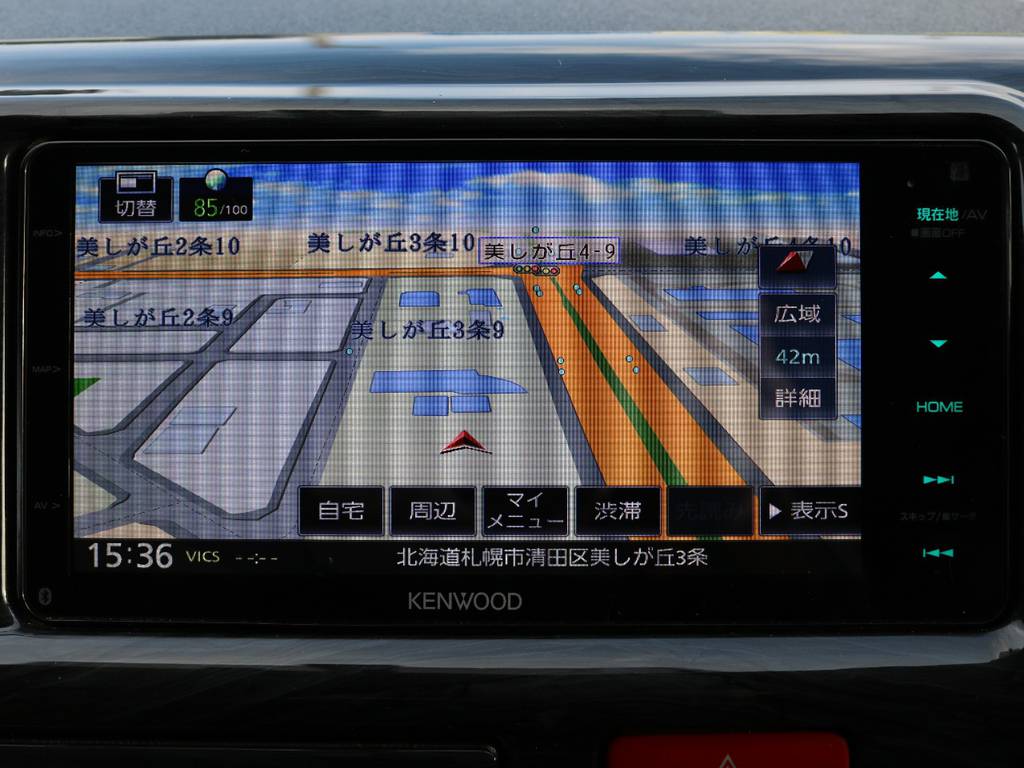 KENWOOD　SDナビ！