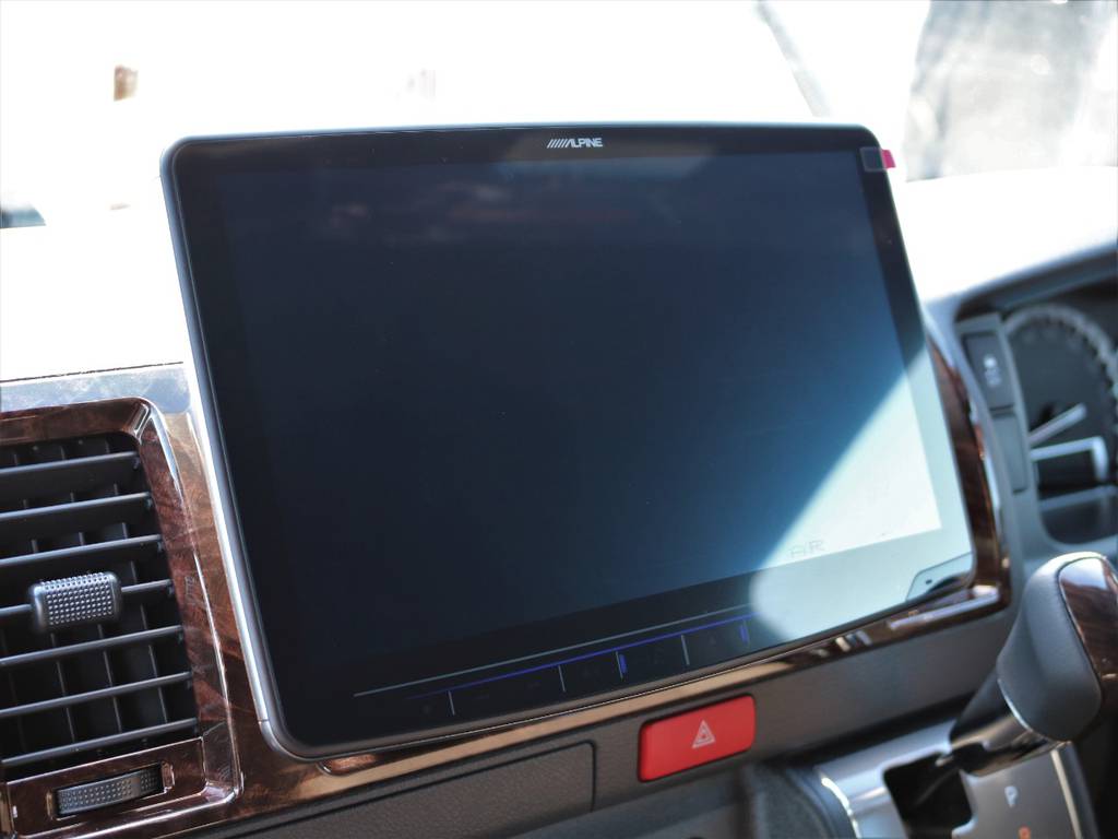 ALPINE　BIG-X　ナビゲーション！