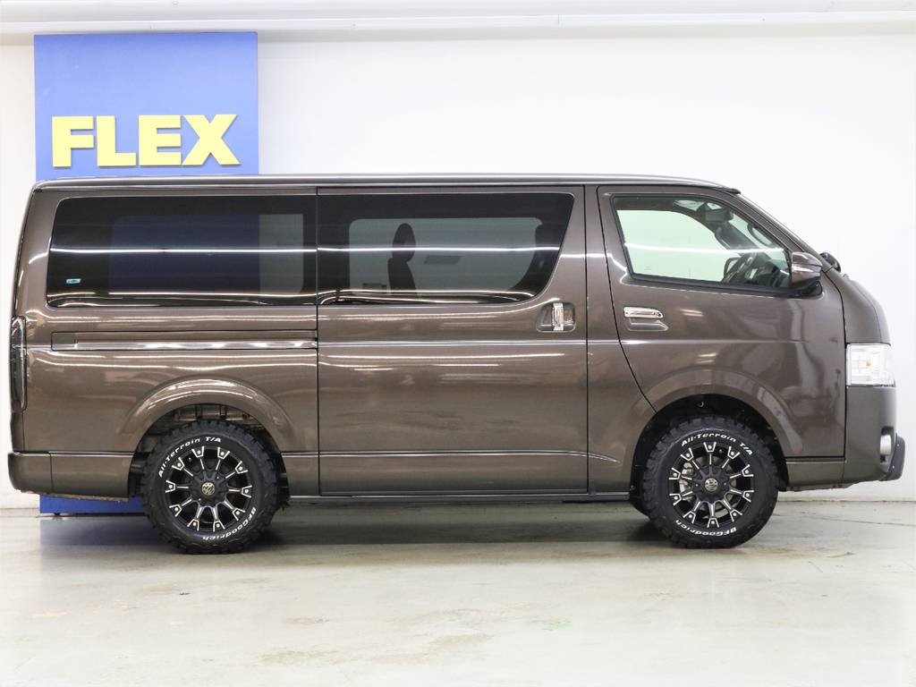 純正車高なので山道もバッチリ！
