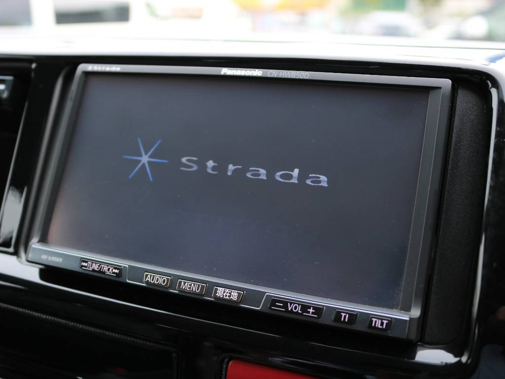 ストラーダHDDナビ(TV再生可)