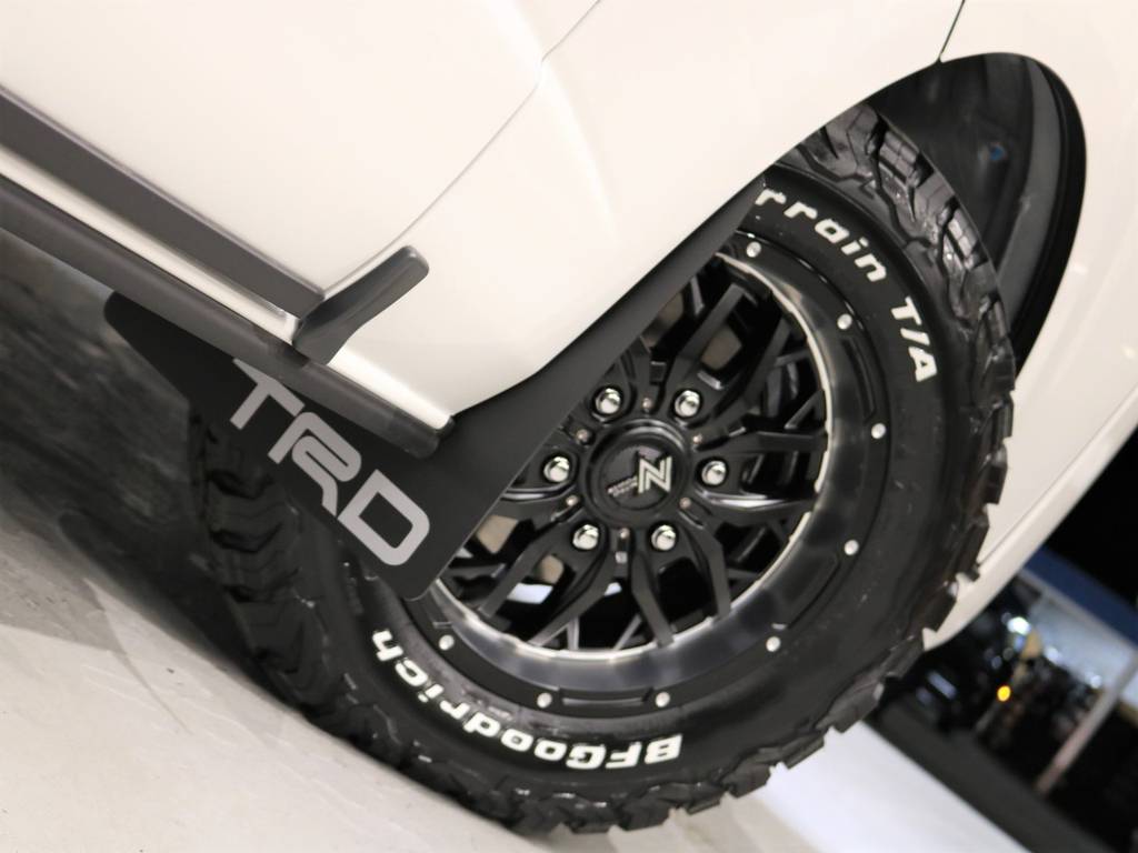 TOYOTATRDマッドフラップ装備！