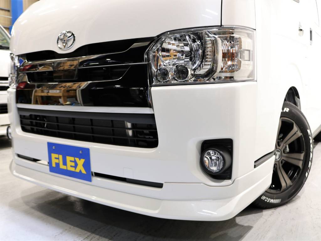 FLEXオリジナルフロントリップスポイラー！