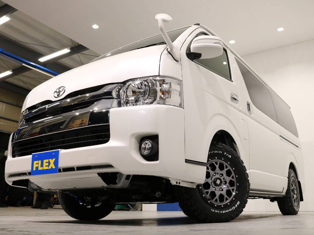 新車ハイエースワゴンGL4WD寒冷地仕様車オリジナルコンプリートパッケージ！