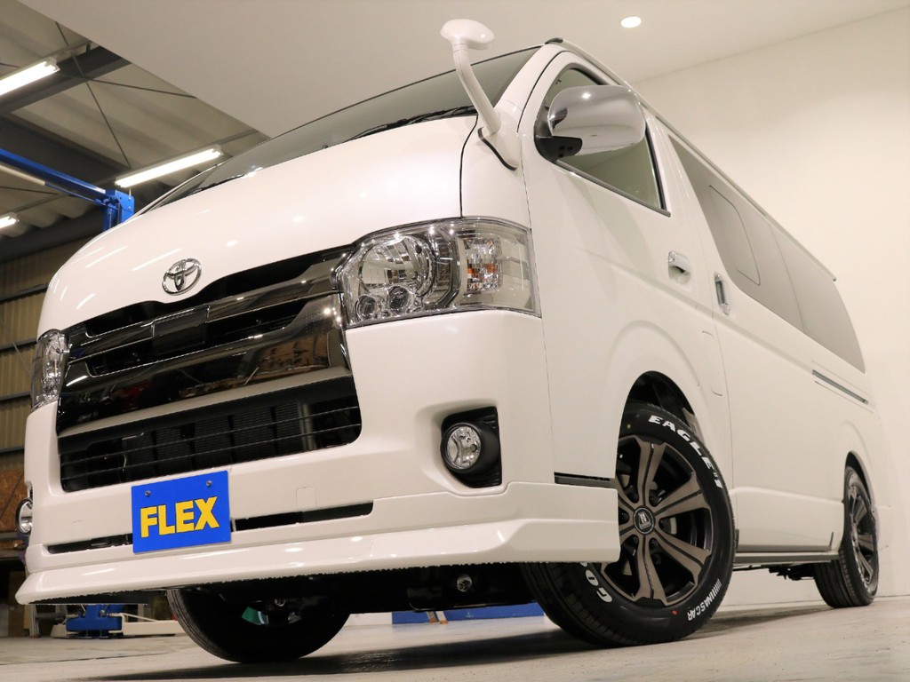 FLEXオリジナルフロントリップスポイラー装着！