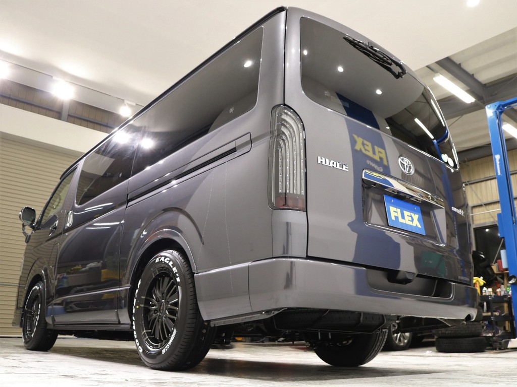 トヨタ ハイエース 200系 オーバーフェンダー FLEX トヨタ ハイエースバン 2.0 DX ロング(2133127353) | 車探しなら