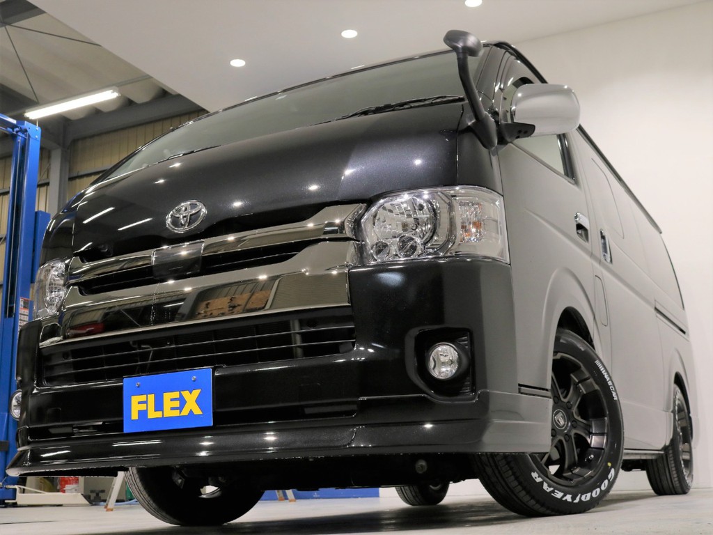 FLEXオリジナルフロントリップスポイラー装着！
