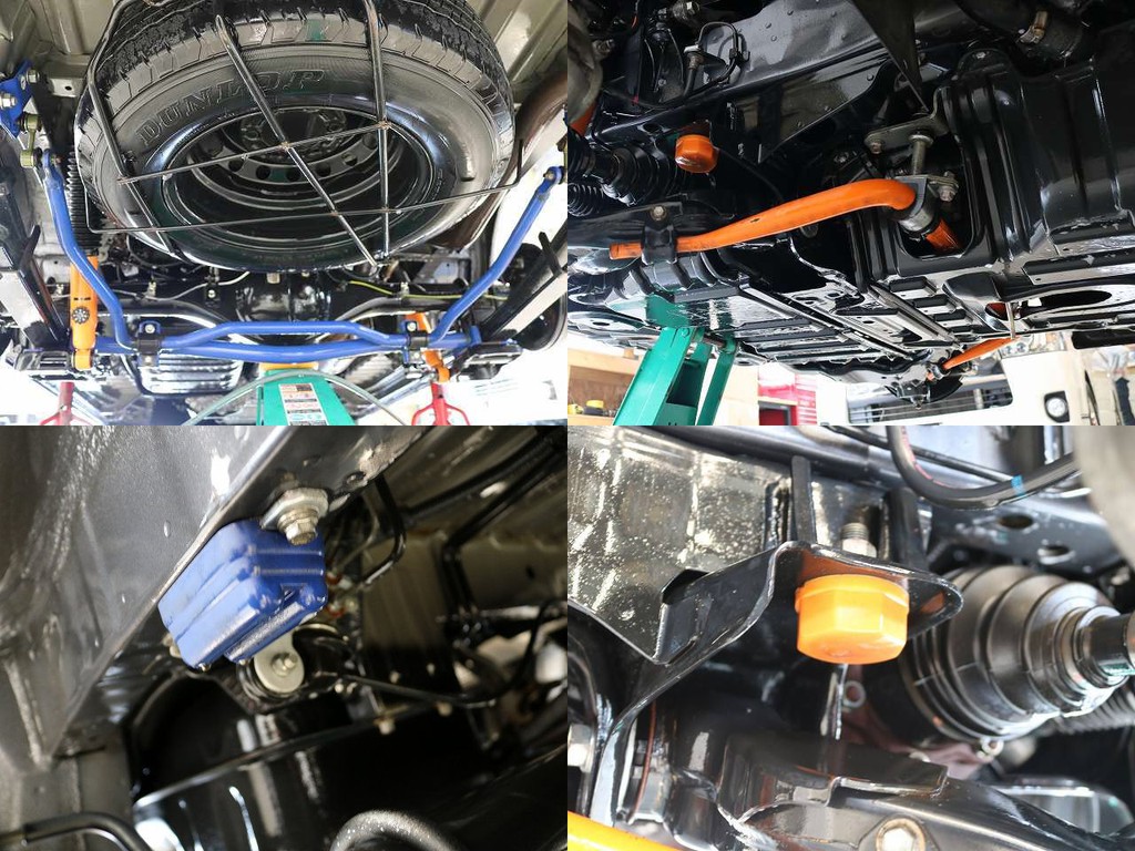 バン特有の乗り心地をが改善されたスキの無い足回りのカスタムがオススメポイントです！