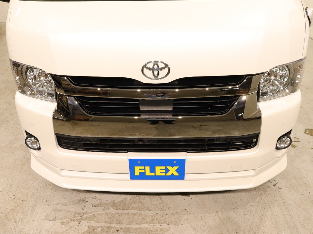 FLEXオリジナルフロントリップスポイラー付き！
