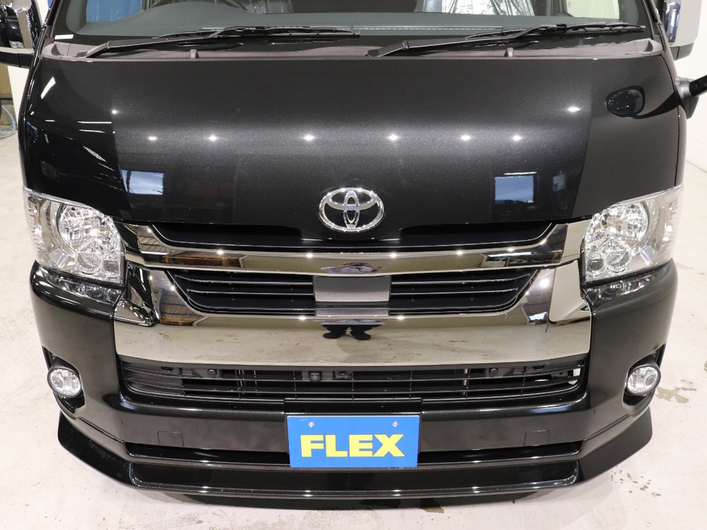 FLEXオリジナルフロントリップスポイラー装着！