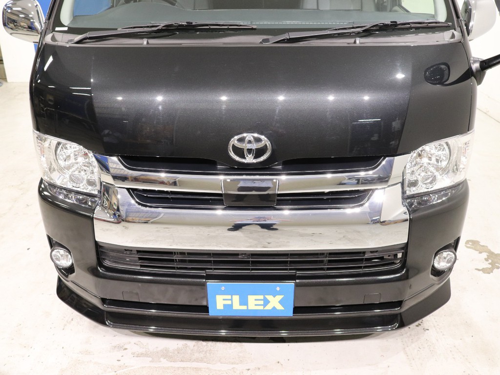 FLEXオリジナルフロントリップスポイラー付き！