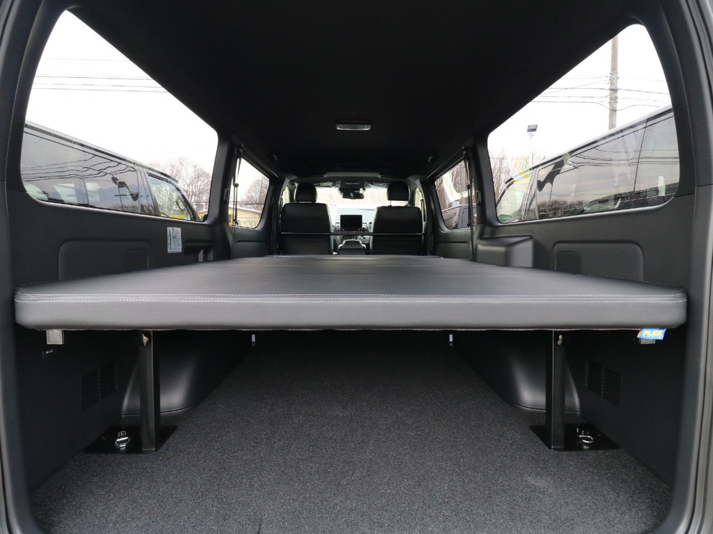 FLEXオリジナルベットキットを装着！車中泊パッケージとなります！