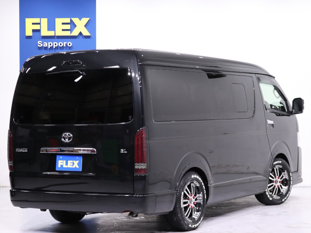 FLEX HIACE Sapporo試乗車2021Verの完成です♪ご試乗の予約は【011-889-1166】までお気軽にお問合せ下さい！
