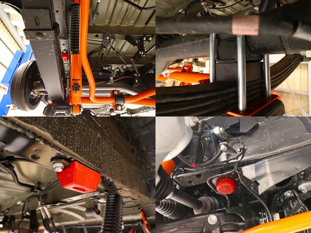 UIビークルショックアブソーバー・1.5インチローダウンブロック・前後バンプストップ！