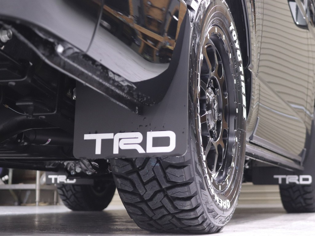 ＴＲＤマットフラップを装着済み！