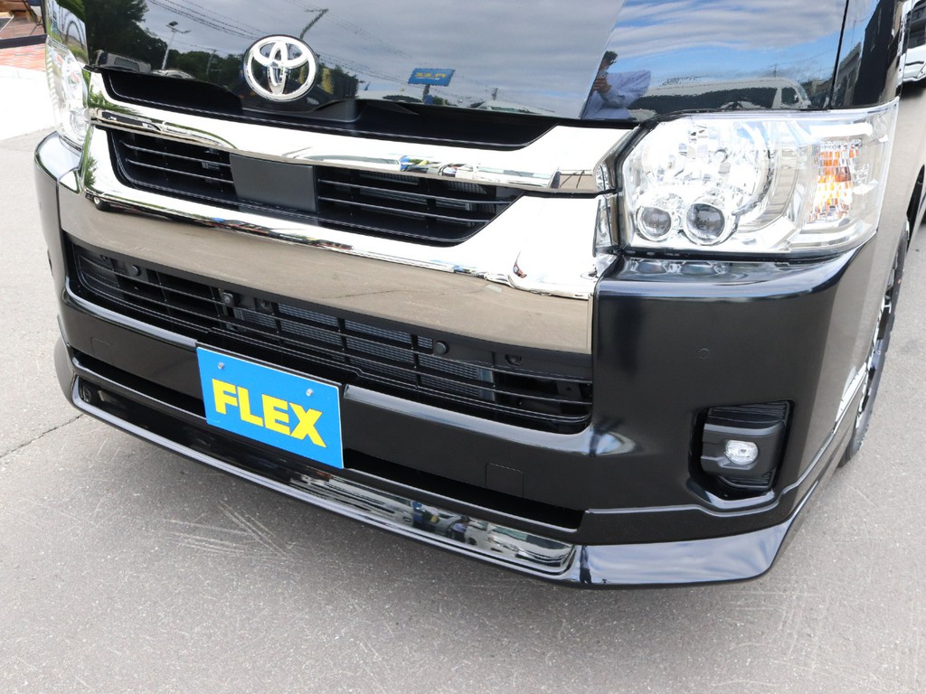ＦＬＥＸオリジナルフロントリップスポイラーを装着！
