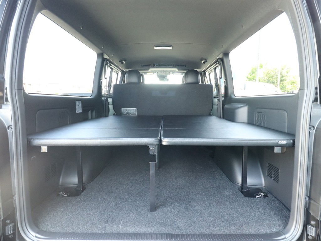 ハイエースの空間を最大限に利用できます！