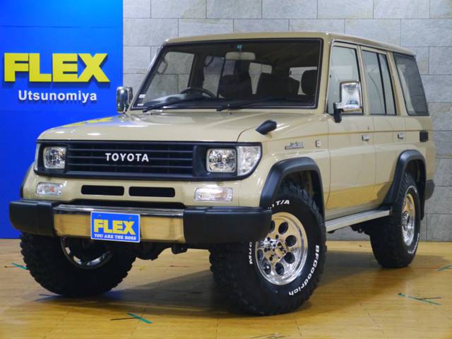 ７８プラド【クラシックカスタム】ベージュオールペイント＆新品タイヤ＆ＡＷ＆灯火類！！