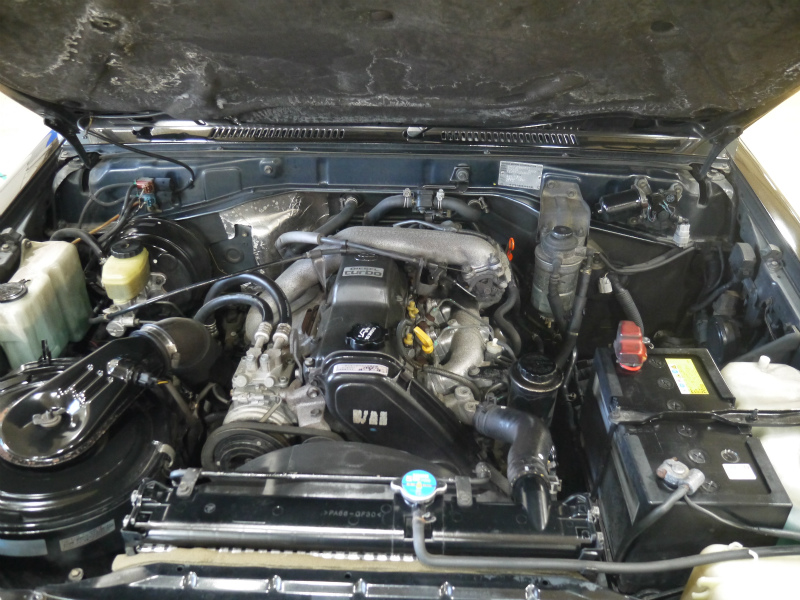 ３０００ＣＣのディーゼルターボエンジン！タフなエンジンとして有名です！