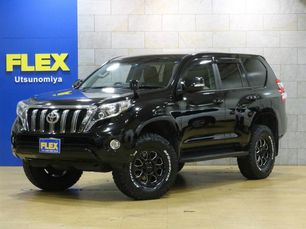 ランクル１５０プラド！低価格車！！ブラックスタイルでカスタム！