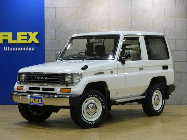 ランクル７１プラド！維持費の安い４ナンバー登録車！コンパクトサイズで使い勝手がとっても良い！ディーゼルターボ！