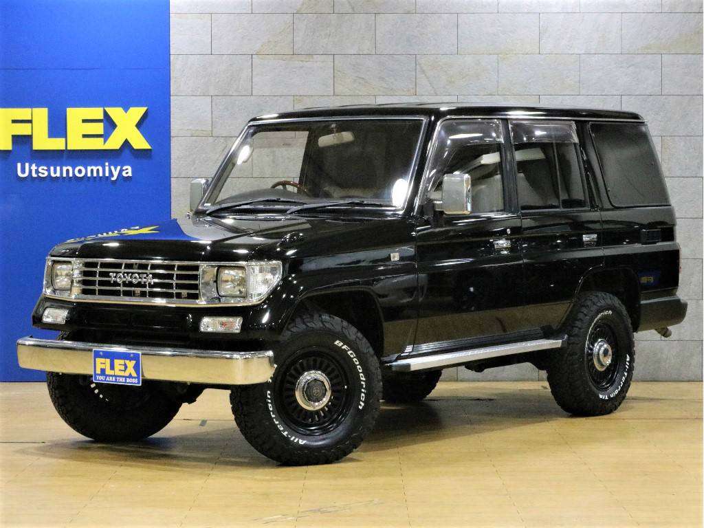 平成６年ランクル７８プラド！３０００ＣＣのディーゼルターボ！ブラックスタイルのお買い得車！！