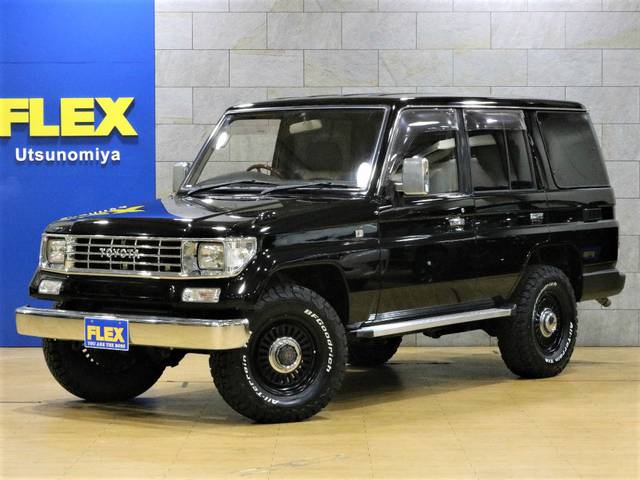 平成６年ランクル７８プラド！３０００ＣＣのディーゼルターボ！ブラックスタイルのお買い得車！！