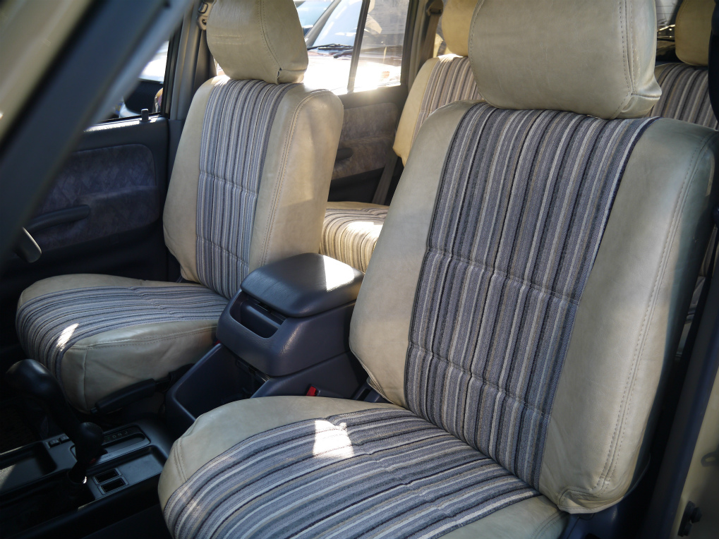 厚みのあるシートは長時間運転でも体の疲れが全然違います！