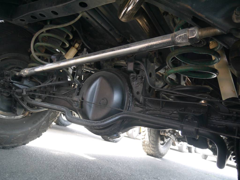 下廻りは高圧洗浄後、防錆施行をしてご納車させて頂きます。