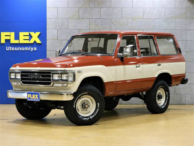平成１年ランクル６０最終型ディーゼル車！５速MT！２インチリフトアップに平屋根換装などカスタム多数のお買い得車！！
