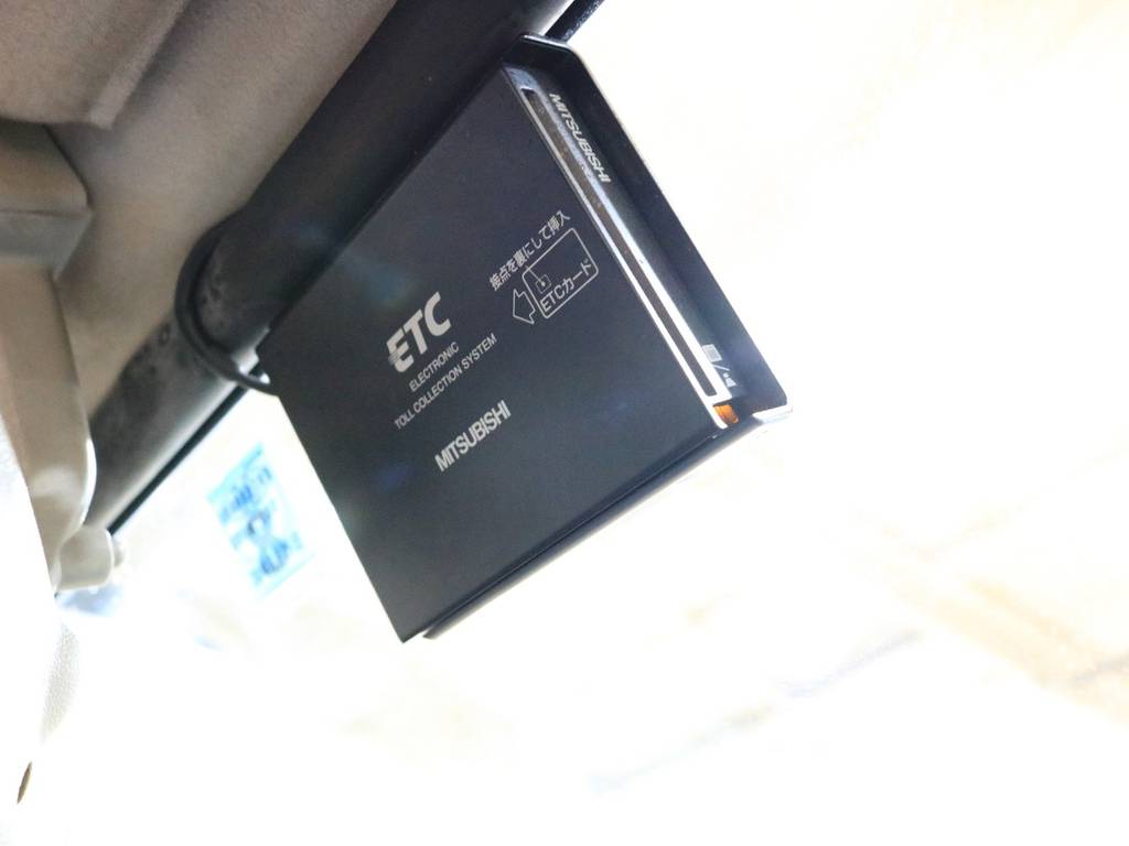 では必需品のＥＴＣも装備しております！