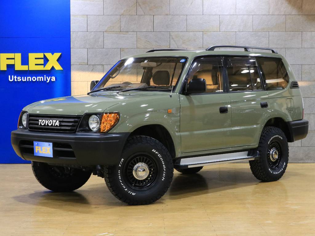 95プラド 2.7 TXリミテッド！NEWペイント：シダーグリーン！