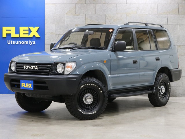 95プラドアーミー！丸目ヘッドライト換装！ボディーナロー化！アンヴィルグレー全塗装！