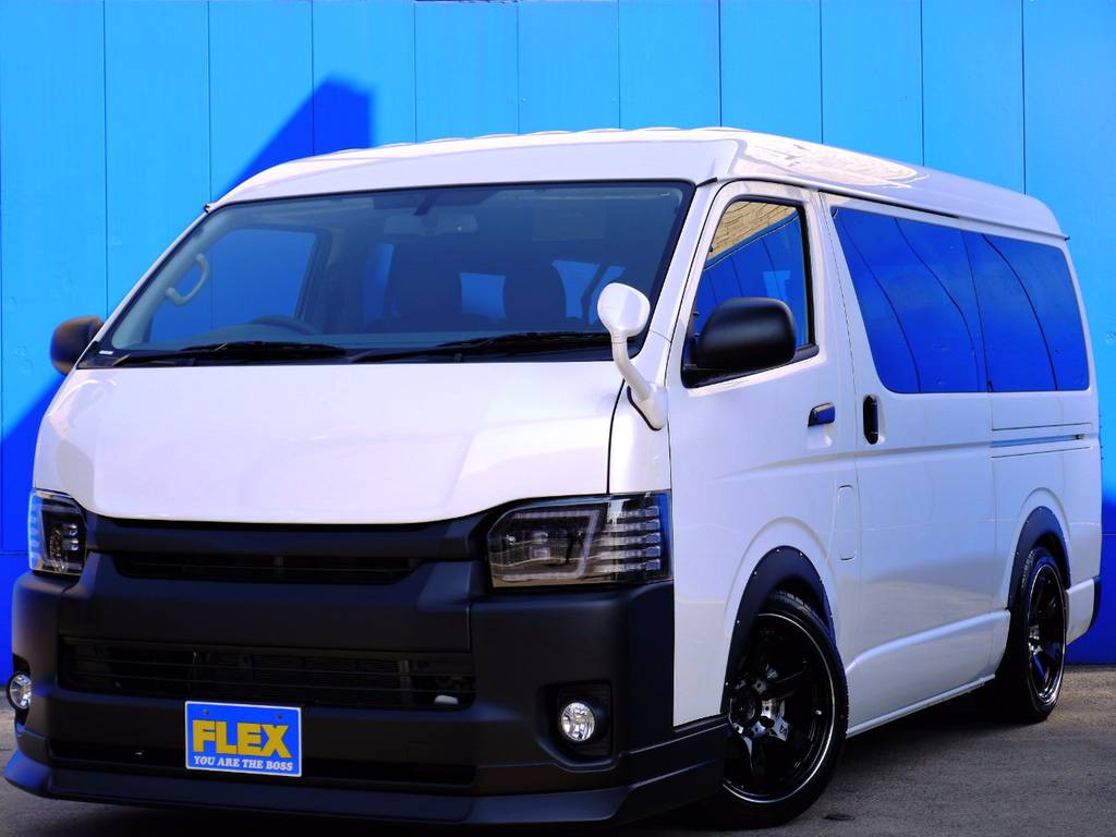 新車ハイエースワゴンＧＬ モノクロームパッケージ完成！！