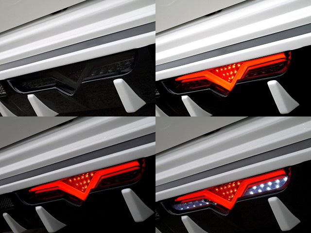 リアバンパー専用ＬＥＤバックフォグ完備！！