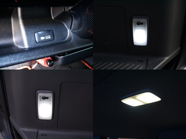 室内ＬＥＤ証明完備！！メーカーオプション１００Ｖコンセント完備！！