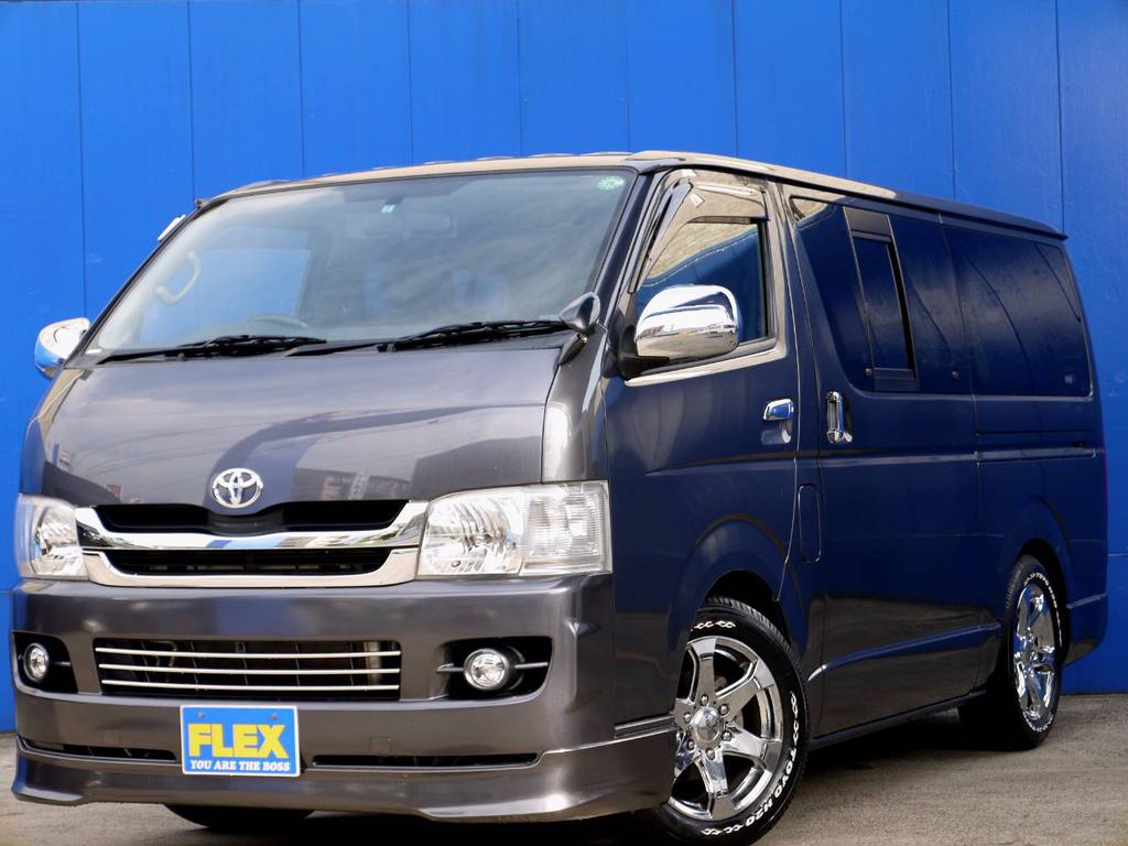 Ｈ２１年式ハイエース スーパーＧＬ 座席レイアウト変更済車輛 マジカル カスタムキットが入庫しました！！