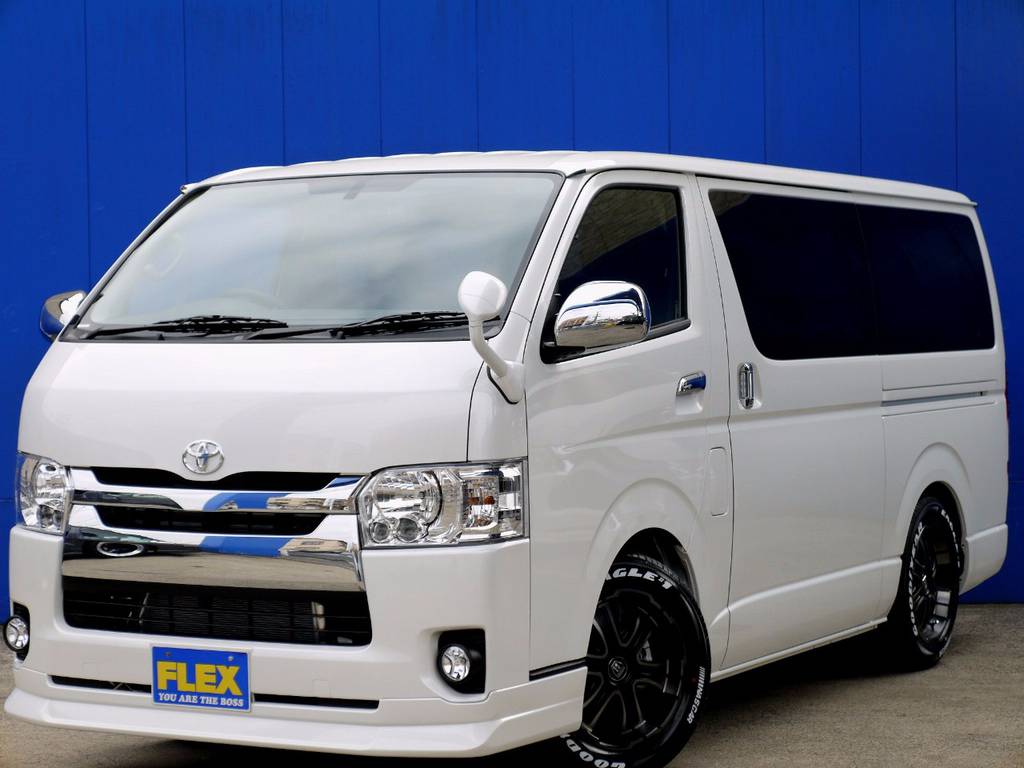新車ハイエース スーパーＧＬ ベットキットパッケージが入庫しました！！