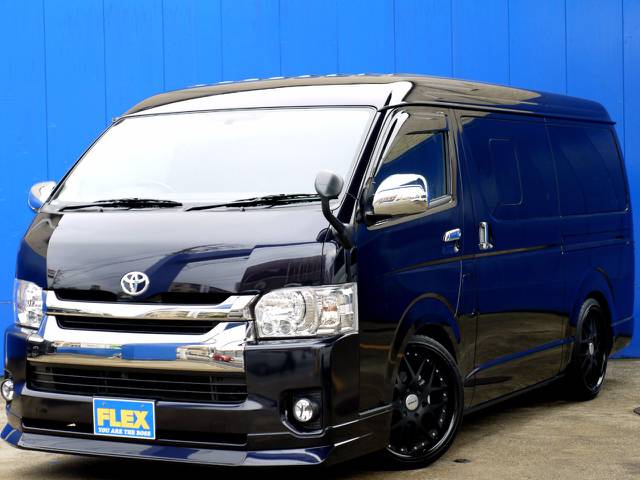 Ｈ２８年式ハイエース ワイドスーパーＧＬ 特別仕様車ダークプライムが入庫しました！！