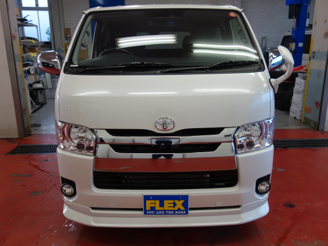 シンプルなフロントマスクになります！！