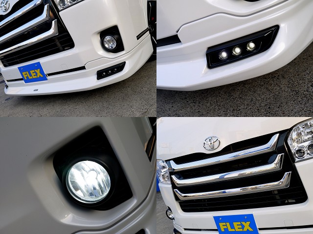 モデリスタ デイライト付フロントスポイラー＆グリルを装着！！ＬＥＤフォグバルブに変更済！！