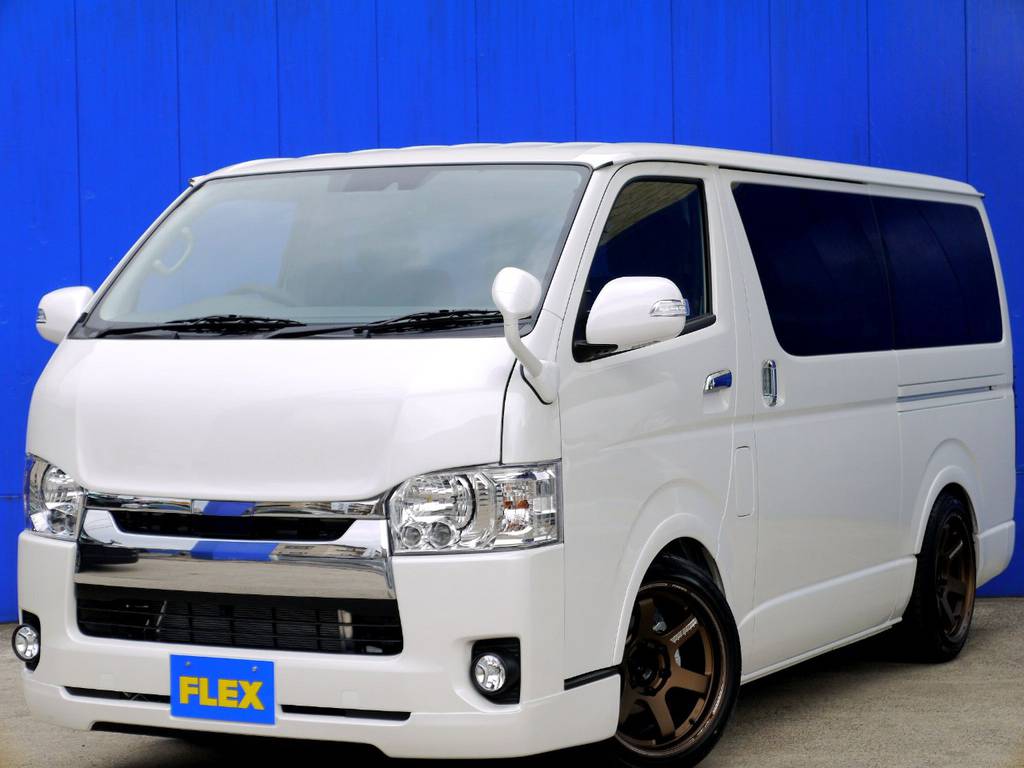 新車ハイエース スーパーＧＬ トヨタセーフティーセンス付 kashiwa sport lineが入庫しました！！
